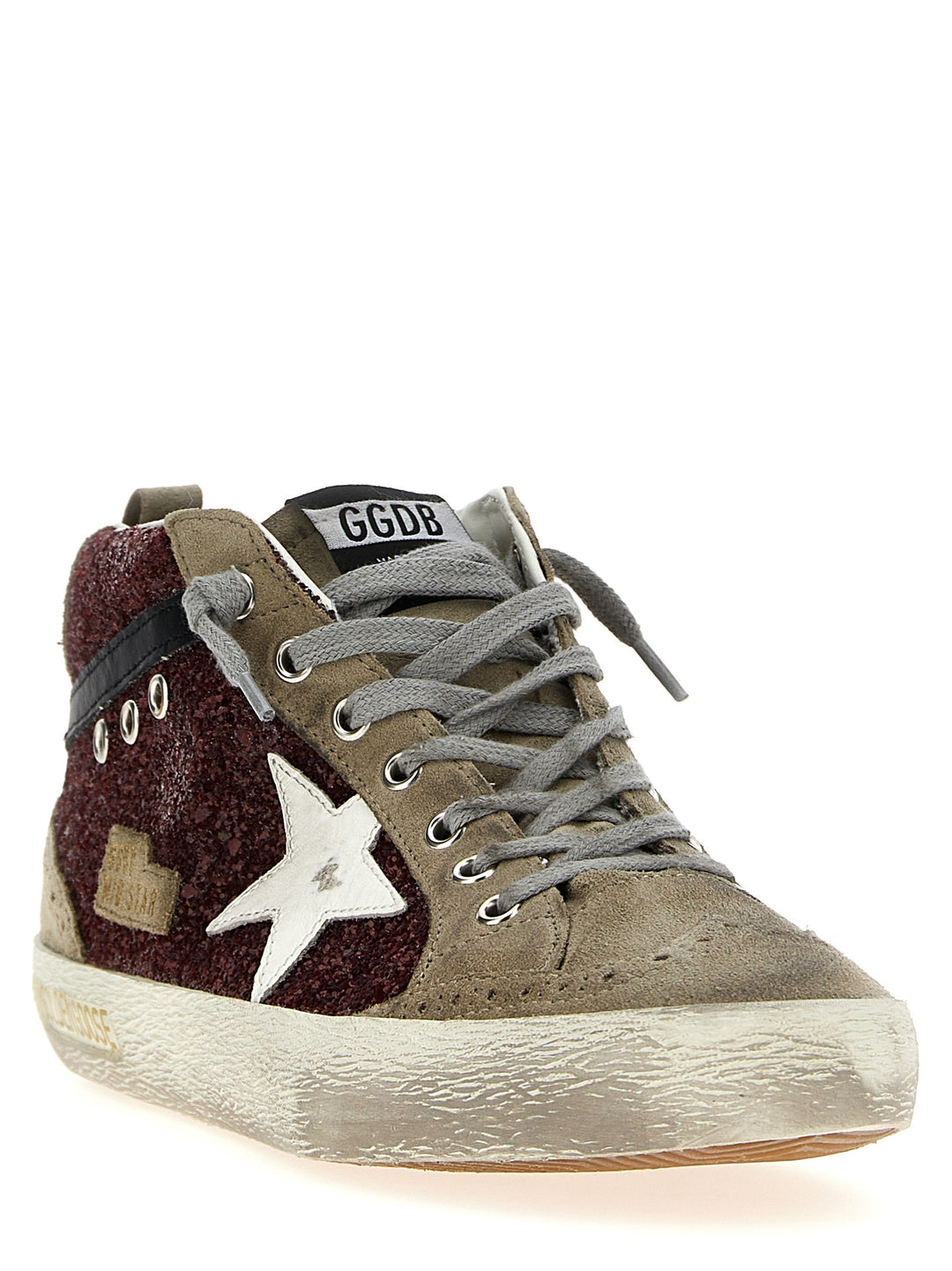 Mid Star Sneakers Bordeaux