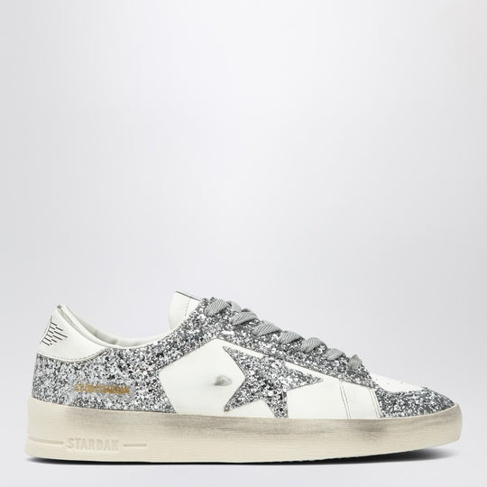 Stardan White/Glitter Silver Sneaker