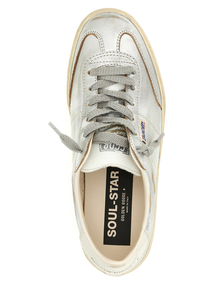 Golden Goose Soul Star Sneakers - Silver | 28a4b4caa8eaef2faf29cadad5be69acb69c93dd