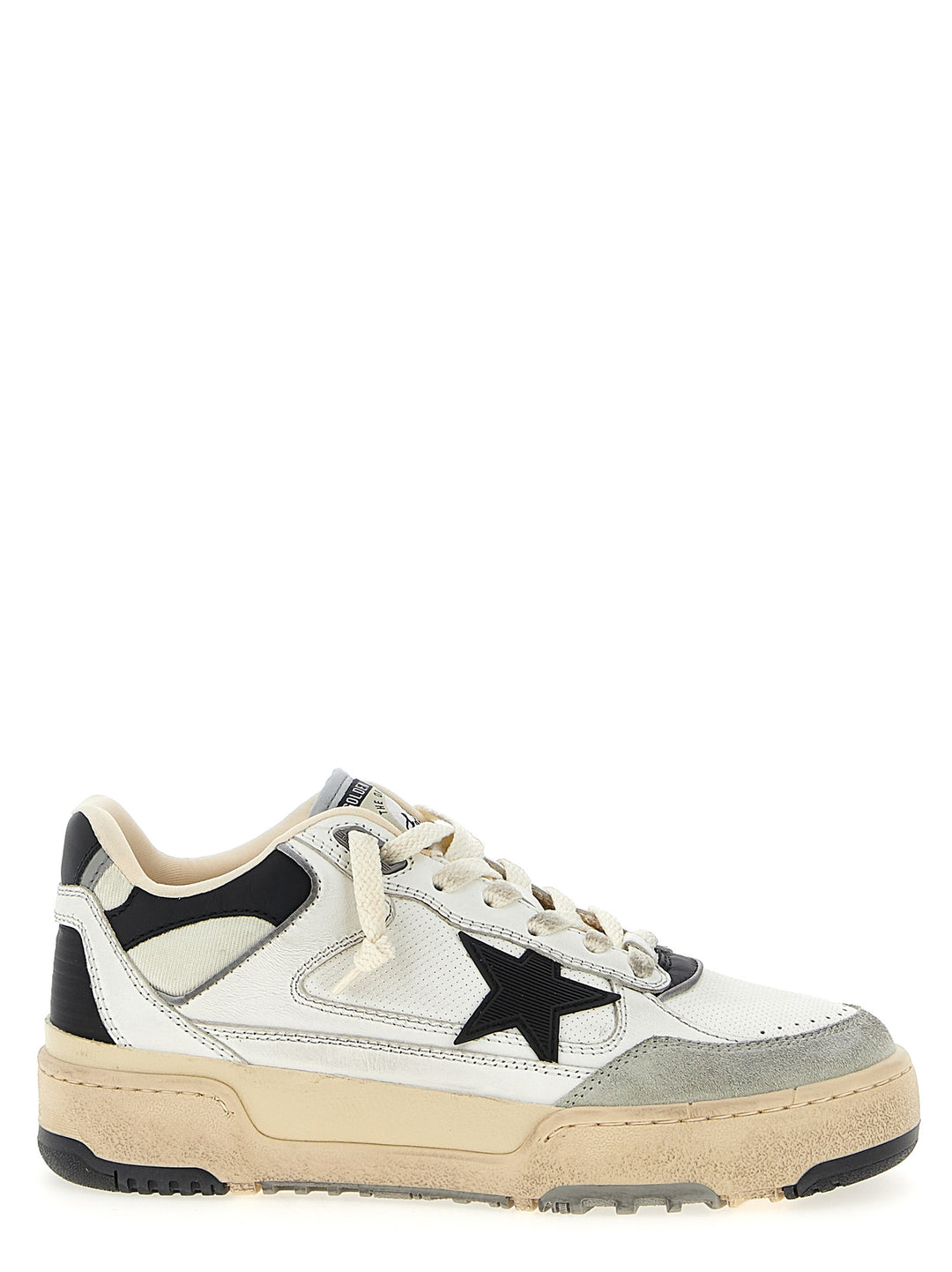 Golden Goose Forty2 Sneakers - White/Black | afb42885c1d455f298986cc50a60421eab55cf10