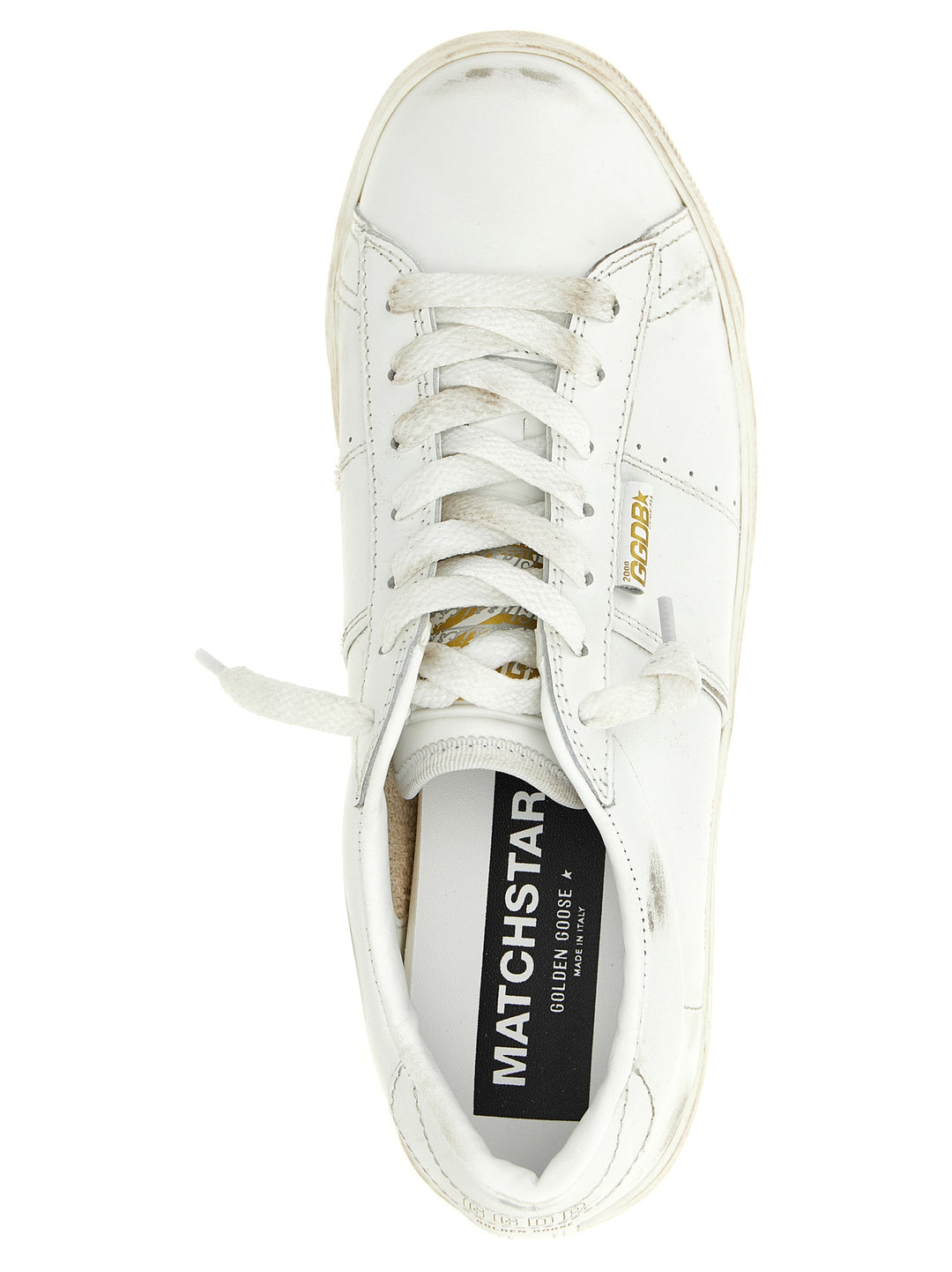 Golden Goose Matchstar Sneakers - White | db6fbbd2b7b61aecfcbaef1854a0bf11da404677