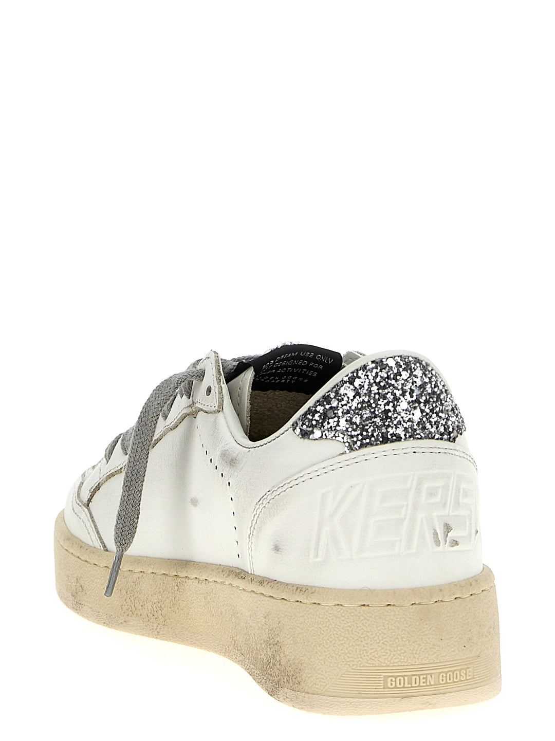 Golden Goose Ball Star 2 Sneakers - Silver | d67aea9fe3307db29b9c6fa6d68cd75142af68d0