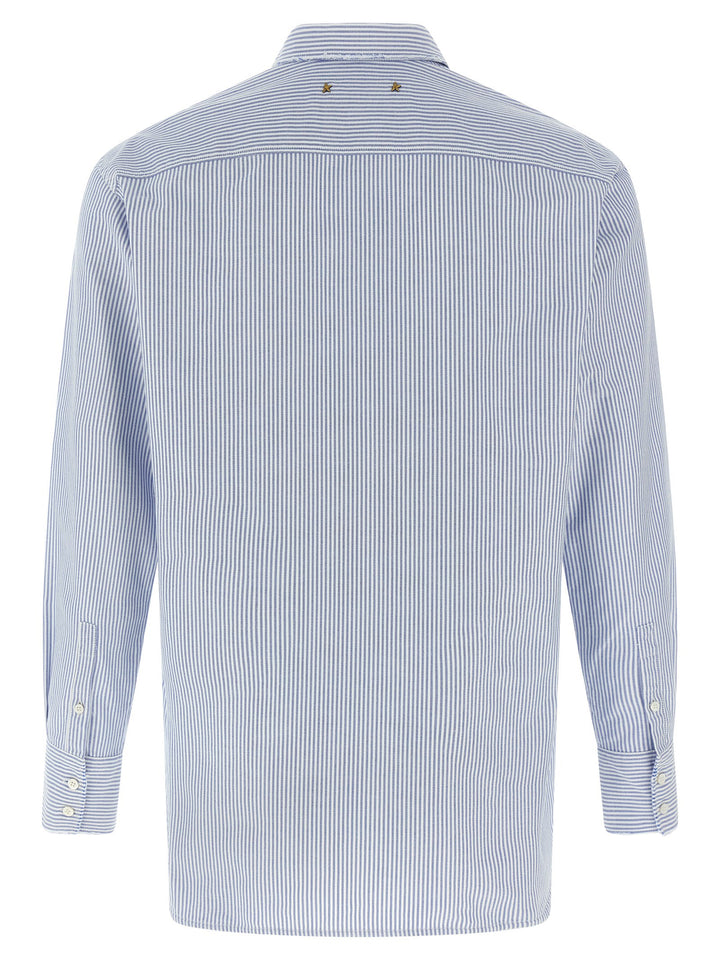 Golden Goose Batilda Shirt and Blouse - Light Blue | 80b8d9a0c493b2accf3601343177e4835c4bdcd6