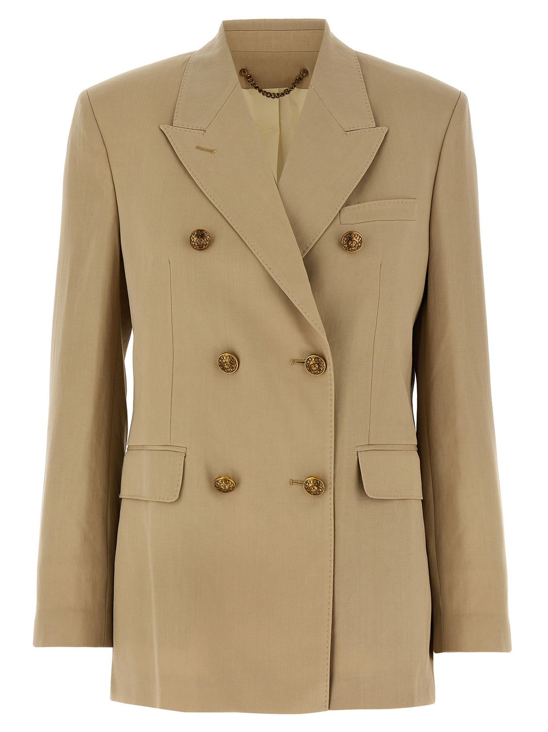Golden Goose Heraldic Buttons Blazer BlazerS - Beige | f8e9c0d1e8d8316e0a058ce3e42ad213db54f5f5