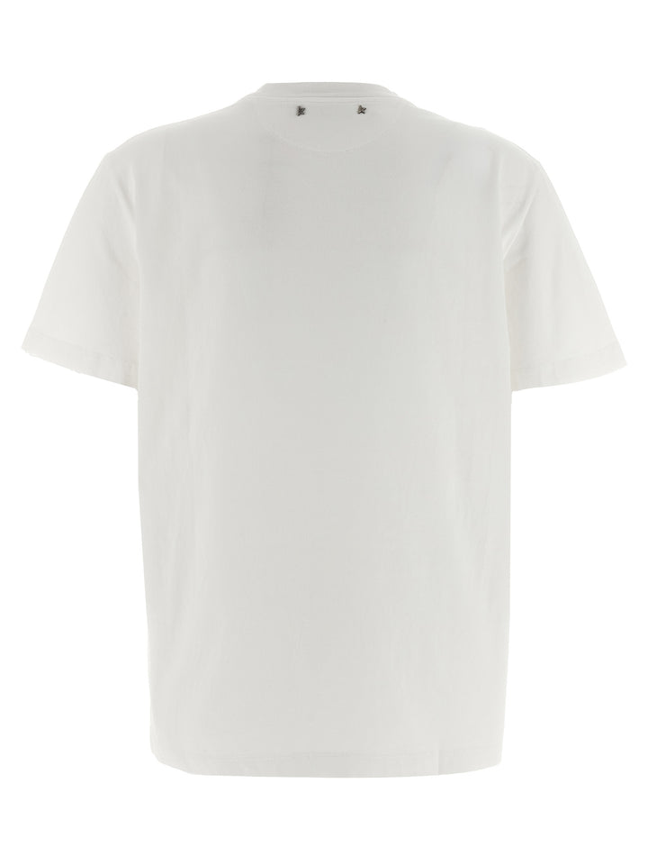 Golden Goose Crystal Crew Neck T-shirt - White | a0fb1a7f8559b05534959beeed6170b8336e85dd