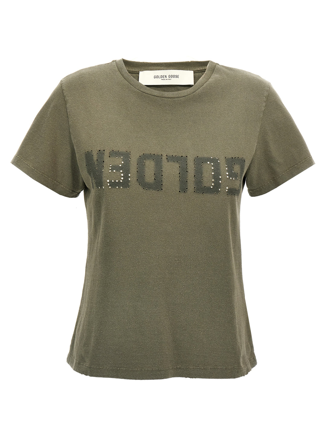 Golden Goose Doris T-shirt - Green | 3c51535dcc9c90c23e1365fb689fc982a259a6b6