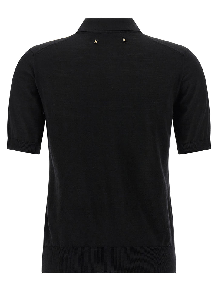 Golden Goose Glenda Polo - Black | a952914fe1b1ede4520fb320ac8697a42081c1b2