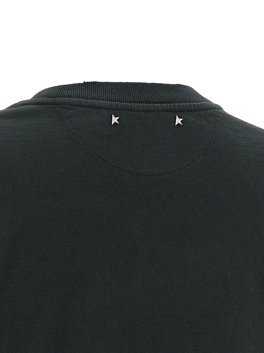 Golden Goose Crystal Crew Neck T-shirt - Black | 3ad4e4c34c131ec05b410fe85c95d222af7658f7