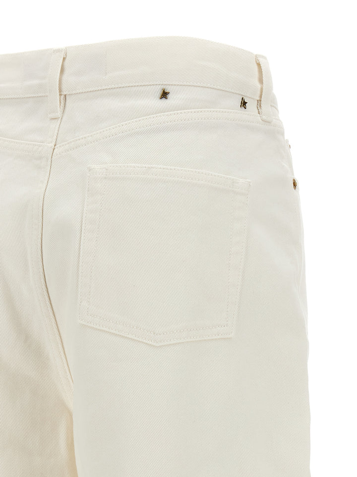 Golden Goose Melody Boyfriend Jeans - White | 8968c4aacf94289efa83d3eb0ae2f13714b5c425