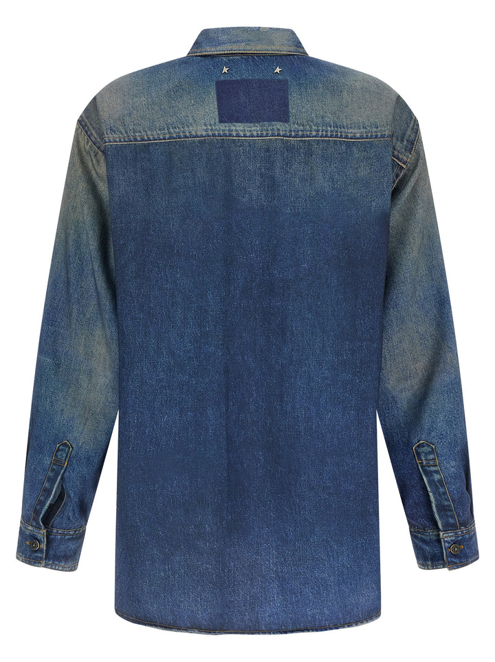 Golden Goose Patty Shirt and Blouse - Blue | 69e5bbb2a1656e0ab32f3fc981ca05a5df893045