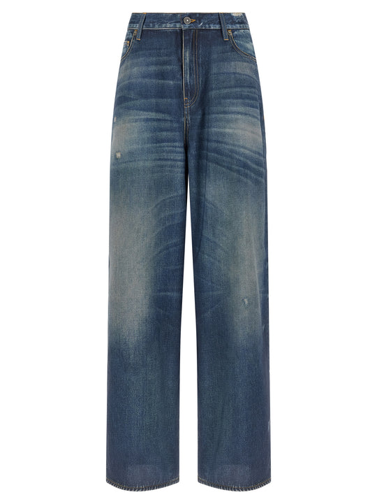 Melody Boyfriend Pants Blue