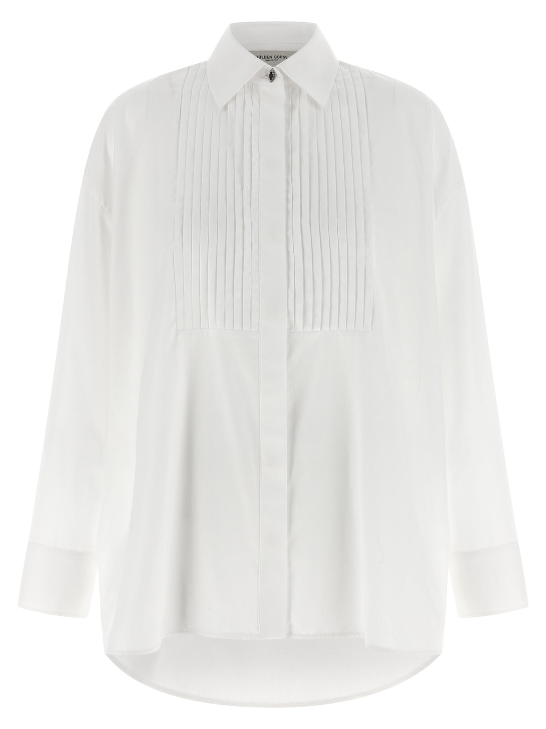 Golden Goose Journey Shirt and Blouse - White | 726e0f17d4e8f12f396c3de2f81e16f3d650b19a