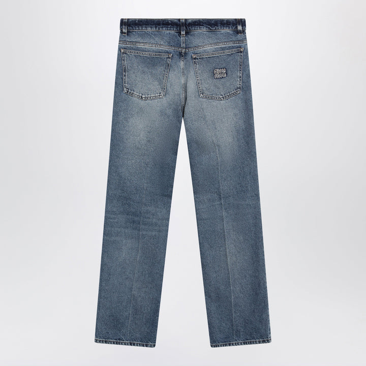Miu Miu Pants - Blue | e0633498321350ff597e6b16d232dbd7ff90f811