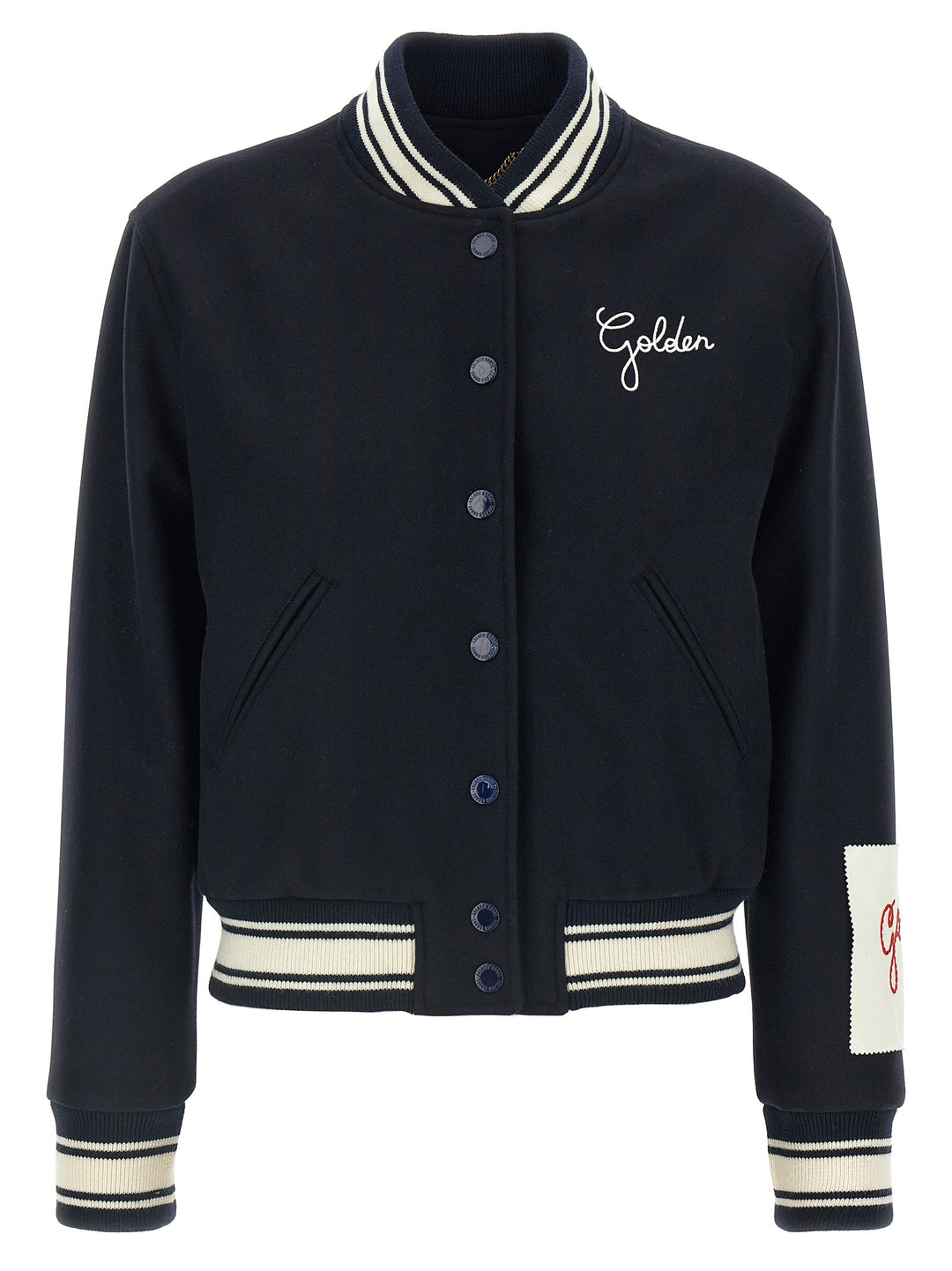 Golden Goose Dirce Puffer Jackets - Blue | 44cc8854568c79e197215ee3e9ef088f88351b51