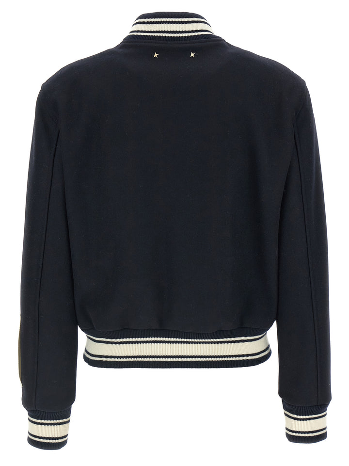 Golden Goose Dirce Puffer Jackets - Blue | 76d1d4b693b6eb98d2beb49fe460f9e7d95bcc12