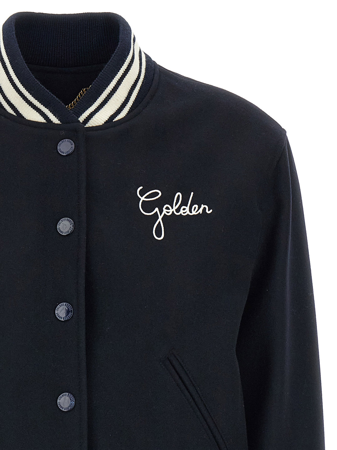 Golden Goose Dirce Puffer Jackets - Blue | 9134b78c2a398e27318b1b58a036a0081ced073f