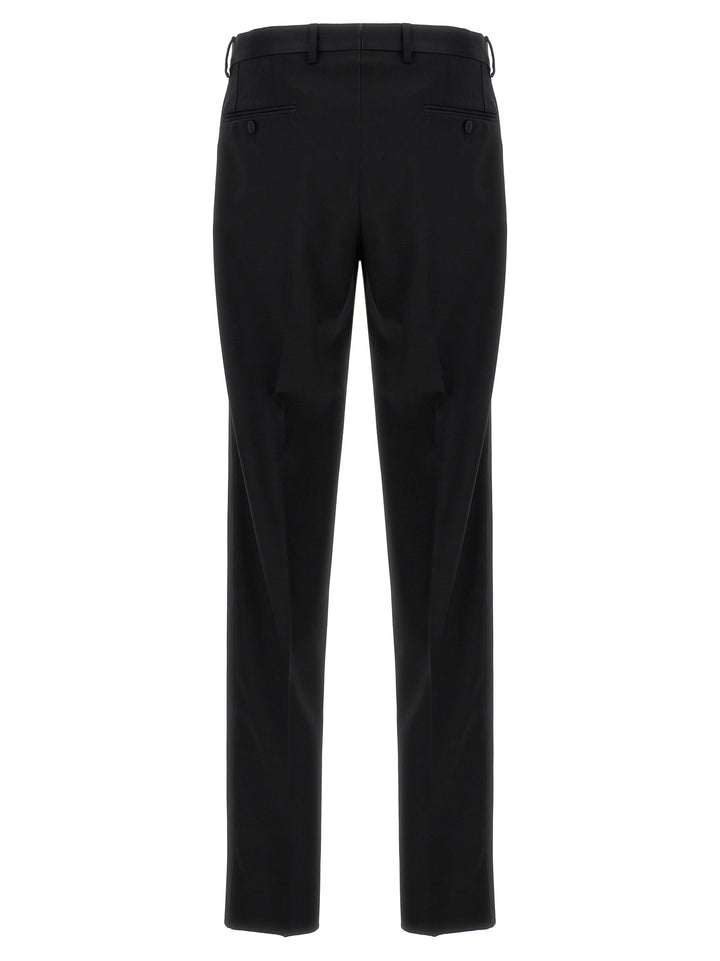 Tailored Trousers Pants Black