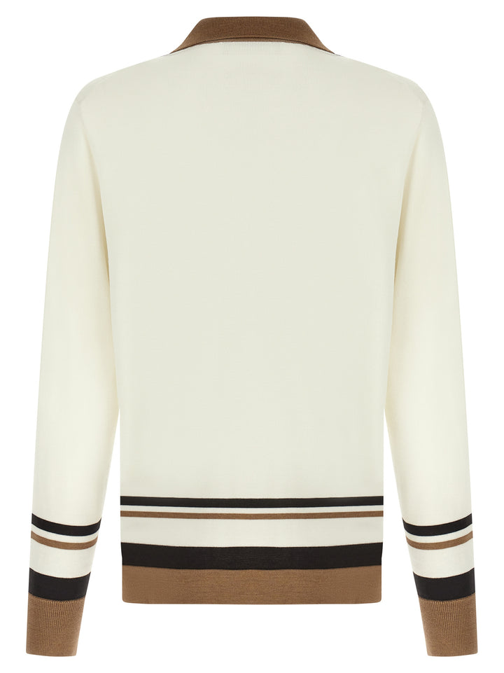 Dolce & Gabbana Logo Embroidery Cardigan Sweaters and Cardigans - Multicolor | d58152a23fbd60348f2786ed5d126a0482b392ce