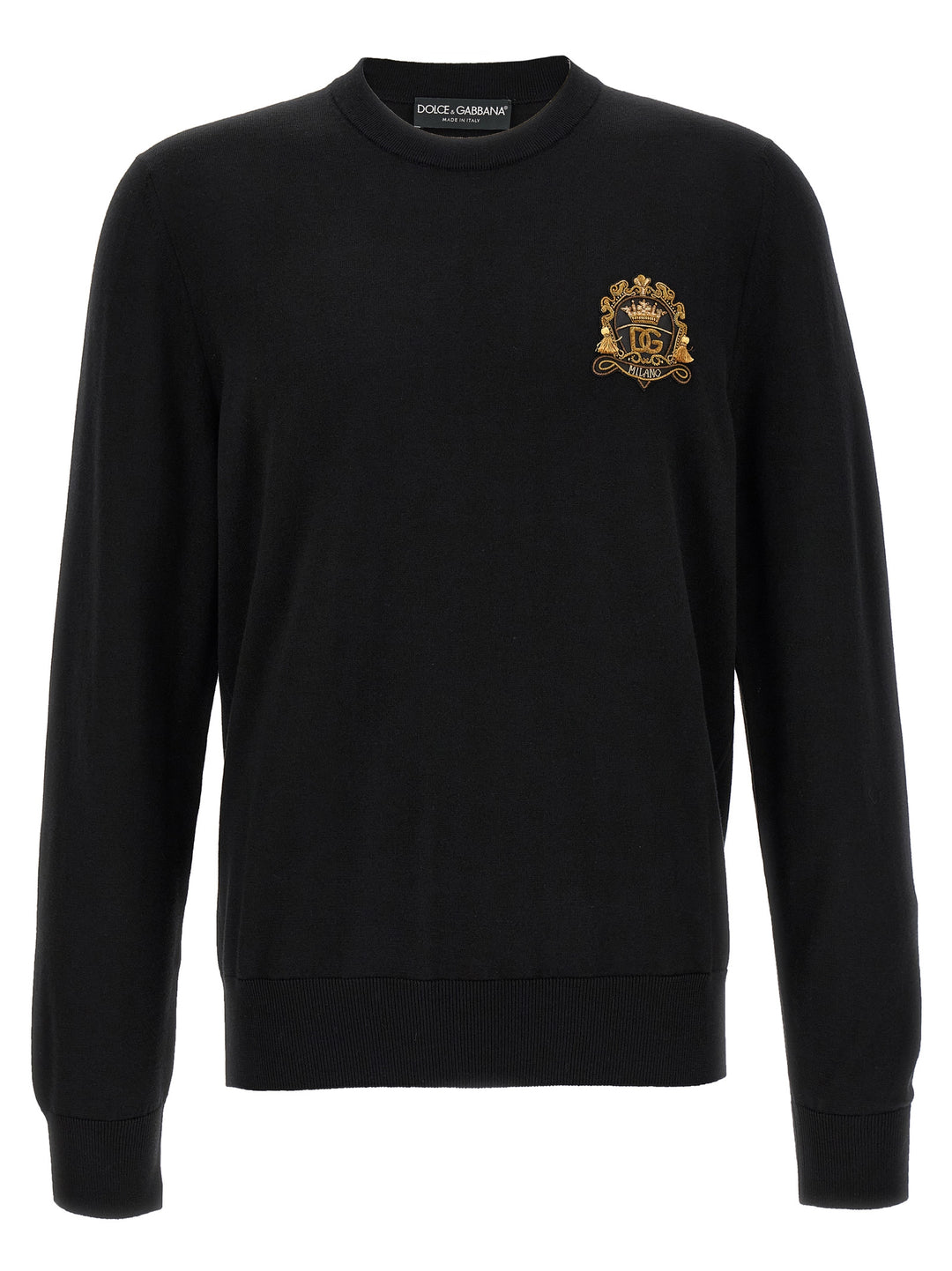 Dolce & Gabbana Coat Of Arms Sweater Sweaters and Cardigans - Black | 2d384734bdc7de7a98dce6e8ae849f3403055674