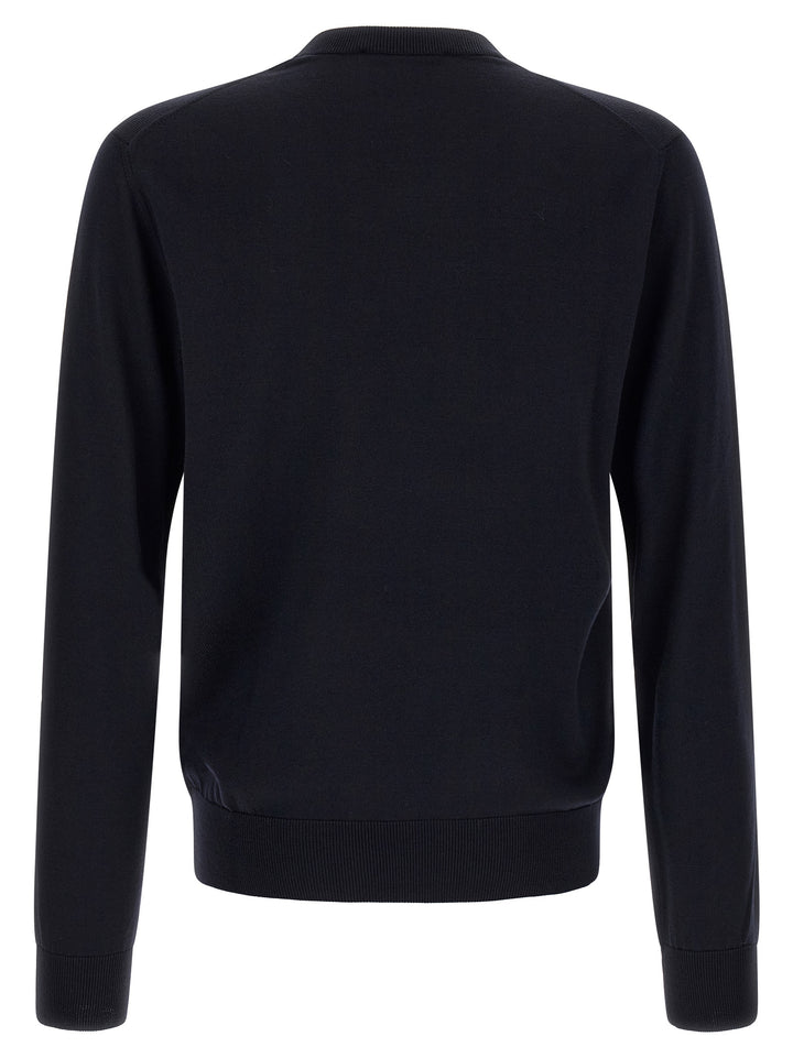 Dolce & Gabbana Heraldic Coat Of Arms Sweater Sweaters and Cardigans - Blue | cb19c7dcbed3a0a944e8c24c99b3af7dfc998794