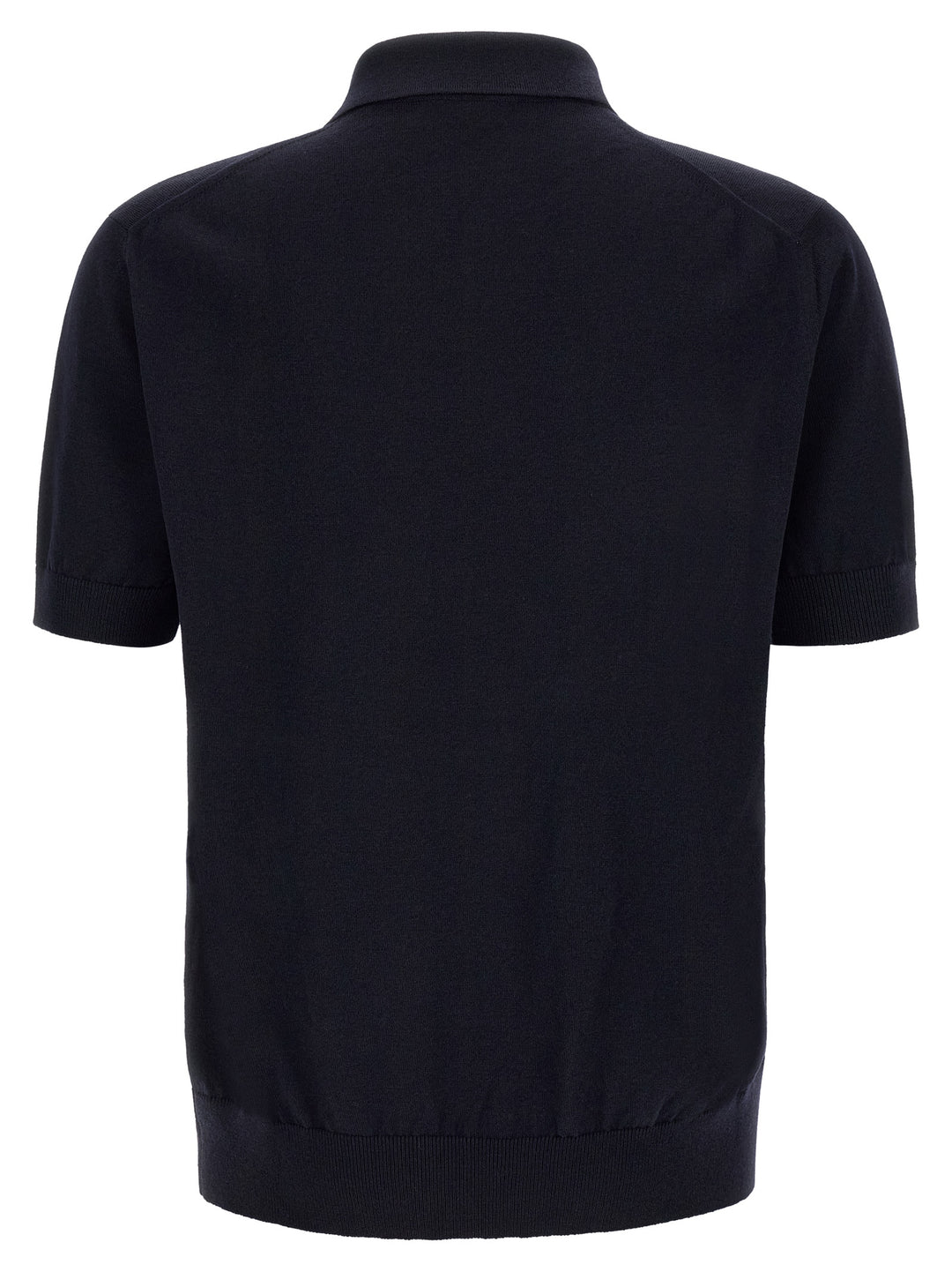 Dolce & Gabbana Logo Embroidery  Shirt Polo - Blue | bcbcf3273497bc23b18ced5dced41f75cd6066b3