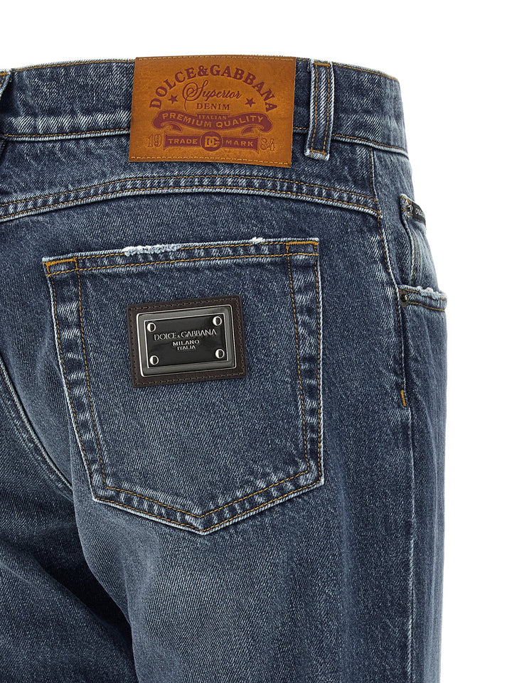 Dolce & Gabbana Denim Jeans - Blue | d9d9faa2a768b9248c7a347bb49956eb2f730263