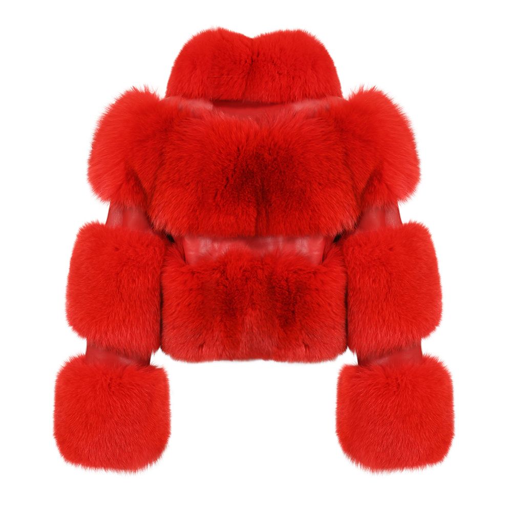 Lulu Red Fox Fur Jacket