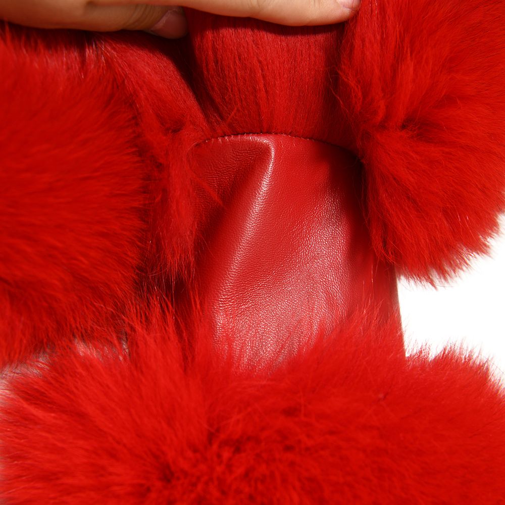 Lulu Red Fox Fur Jacket