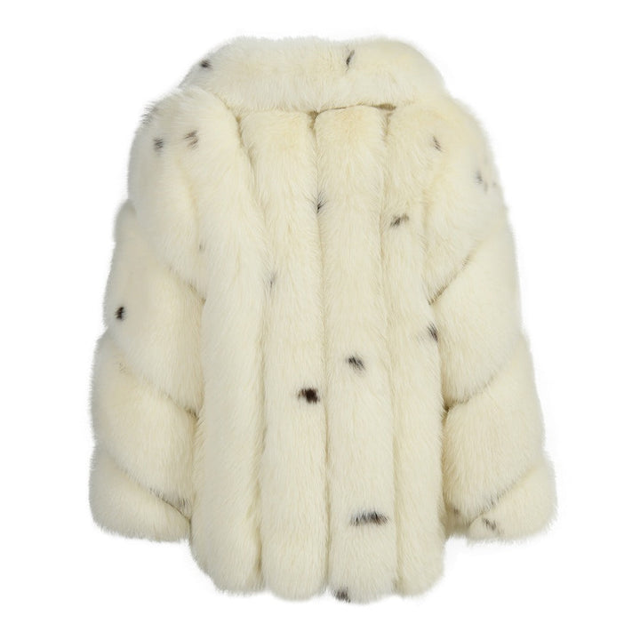 White Fox Fur Mou Jacket