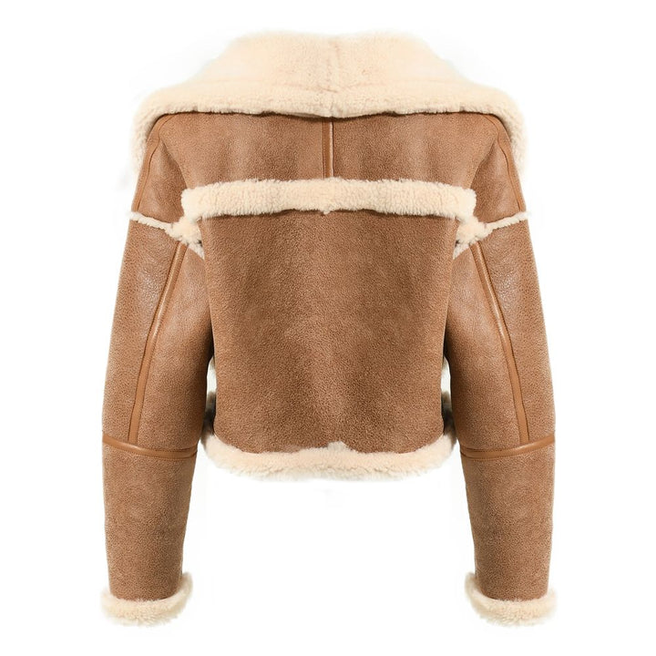 Brown Mous Jacket in Leather