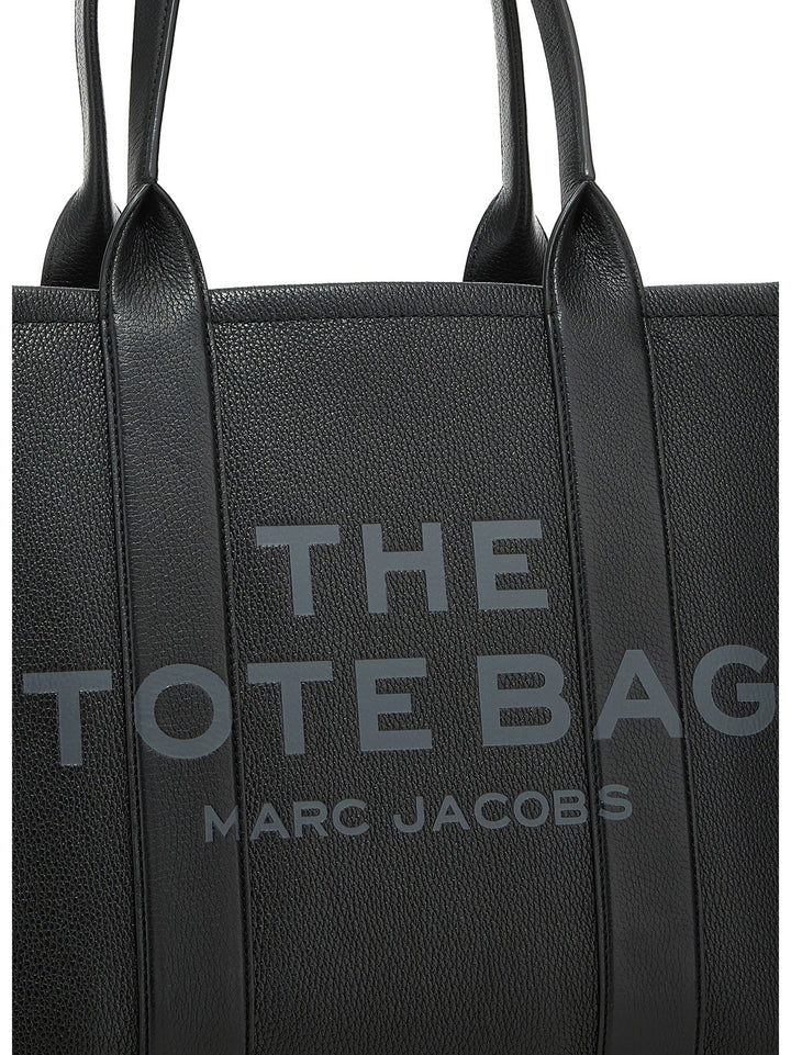 Marc Jacobs The Leather Large Tote Tote Bag - Black | 5a16c1b1b5d4a007bcf9c80ce6838bcef514330a