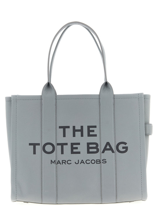 The Leather Large Tote Tote Bag Gray