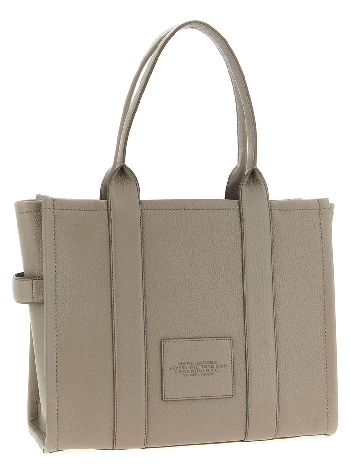 Marc Jacobs The Leather Large Tote Tote Bag - Gray | 3dac1d218f0d876da7e28742467d0693be41bc7f