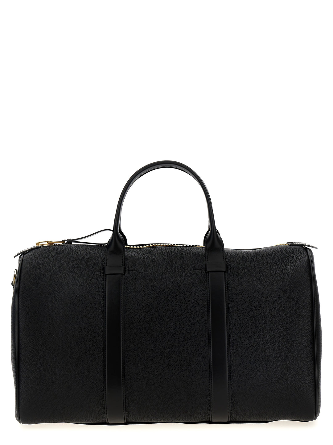 Leather Travel Bag Lifestyle Black