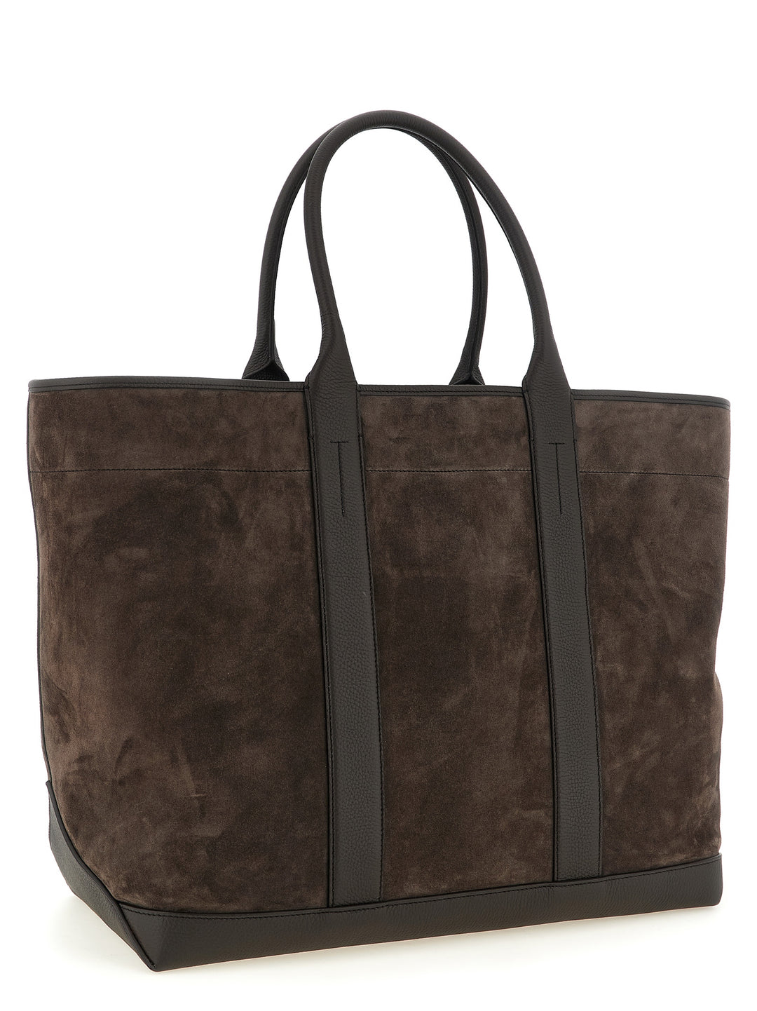 Tom Ford Suede Shopping Bag Tote Bag - Brown | fb205c4328d66bf1517ca8e6397bd07ad6b60122