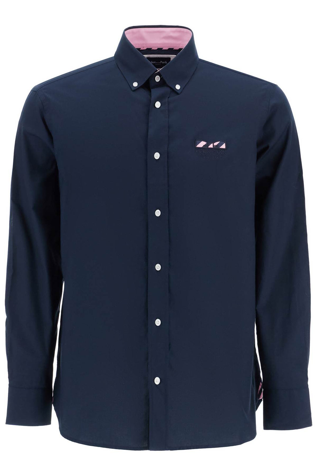 'Oxford Shirt With Butterfly Embroidery'