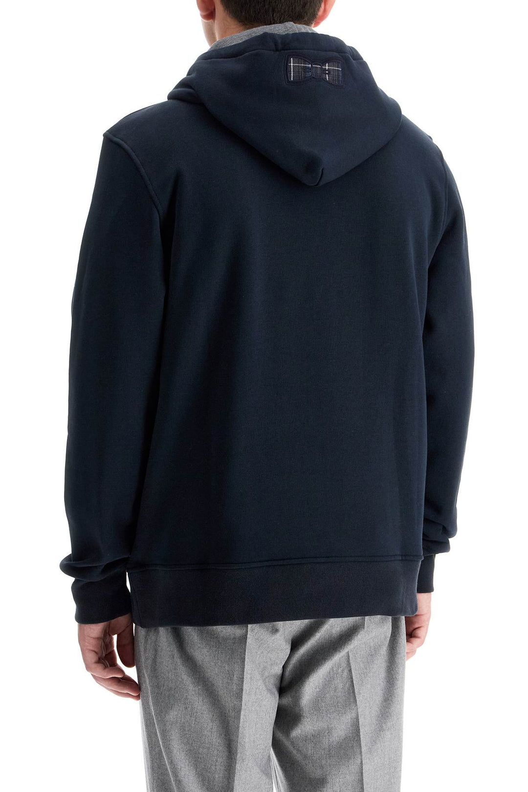 Hooded Sweatshirt With Logo Patch