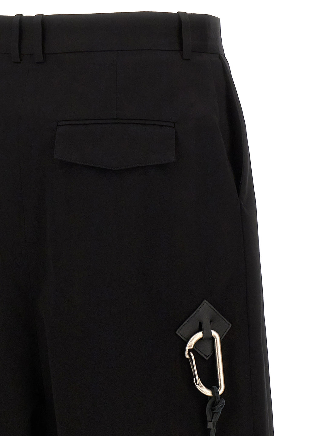 Low Crotch Pants Black