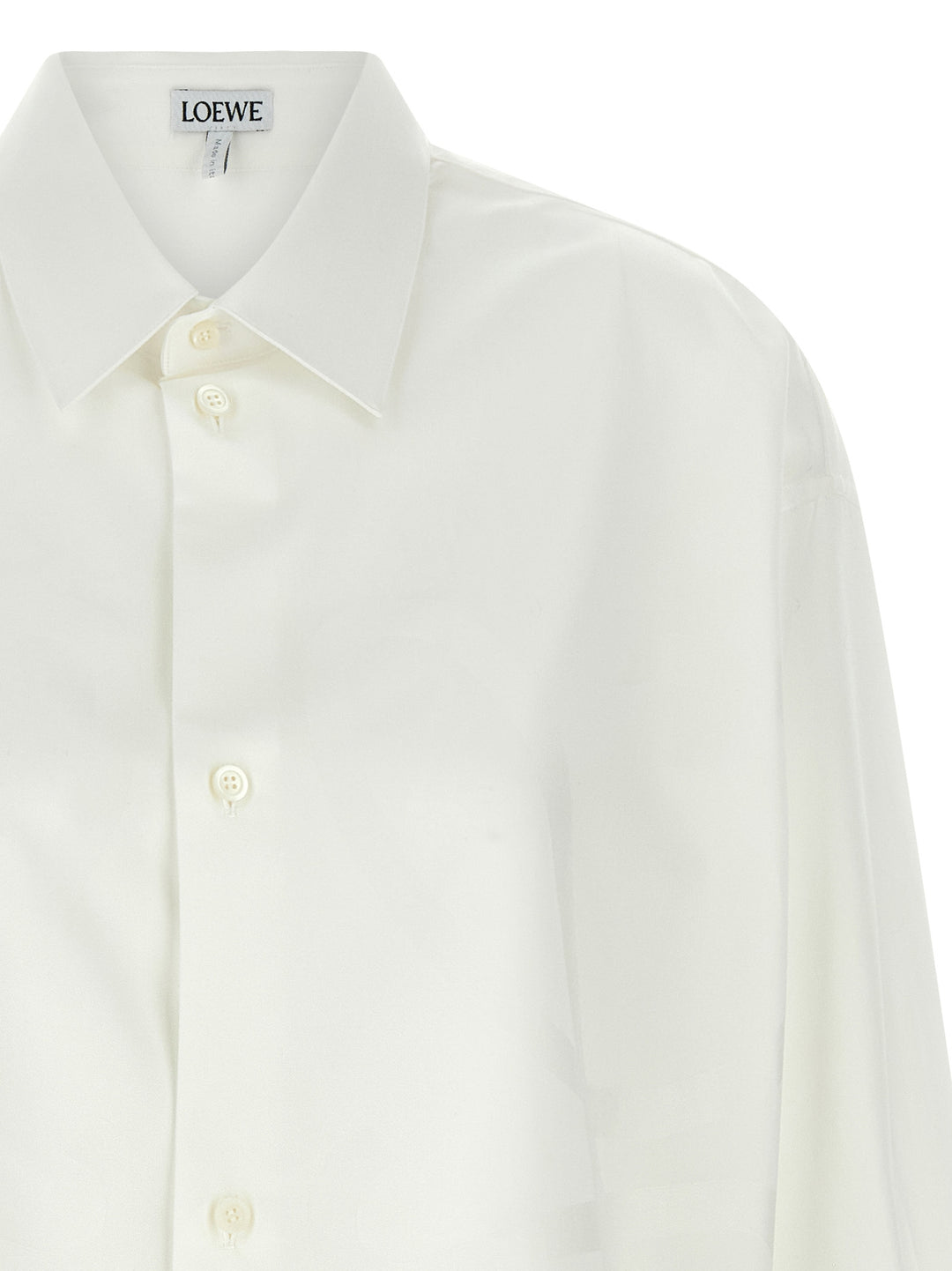 Loewe Anagram Shirt Shirt and Blouse - White | 76734d376fe7d7624a5431e9f88a1890550a45d1