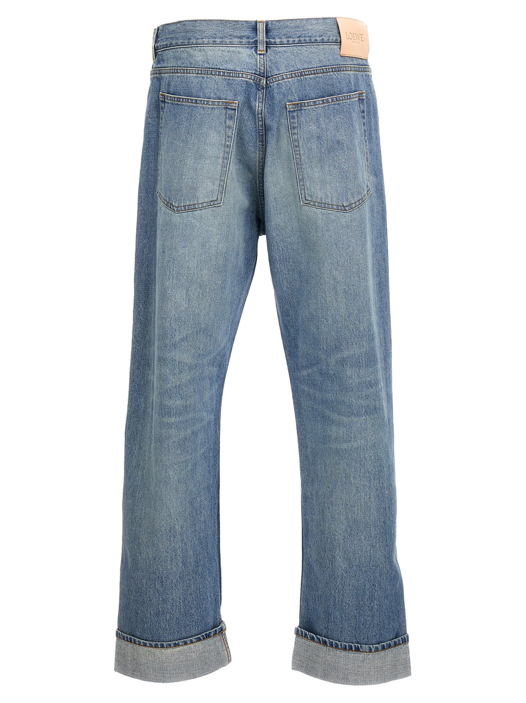 Straight Leg Jeans Light Blue