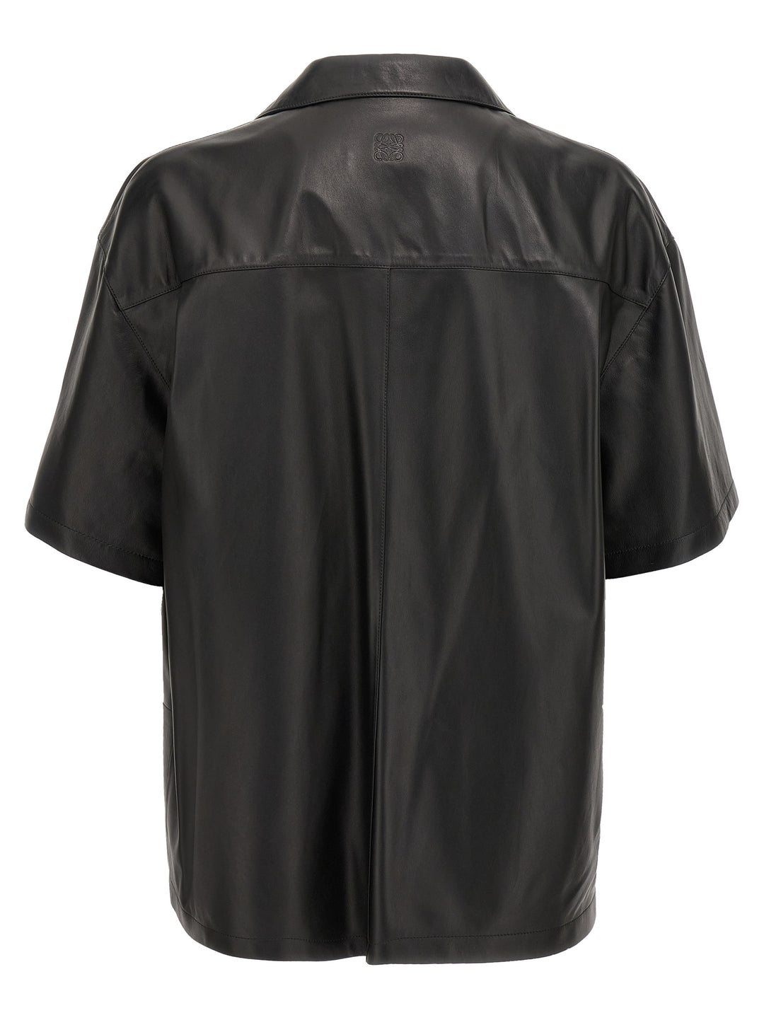 Loewe Nappa Leather Shirt Shirt and Blouse - Black | df2b280e818eef5c607f6a83971590704208a2cc