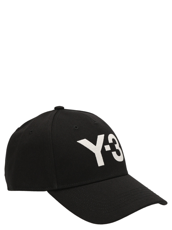 Logo Cap Hats White/Black