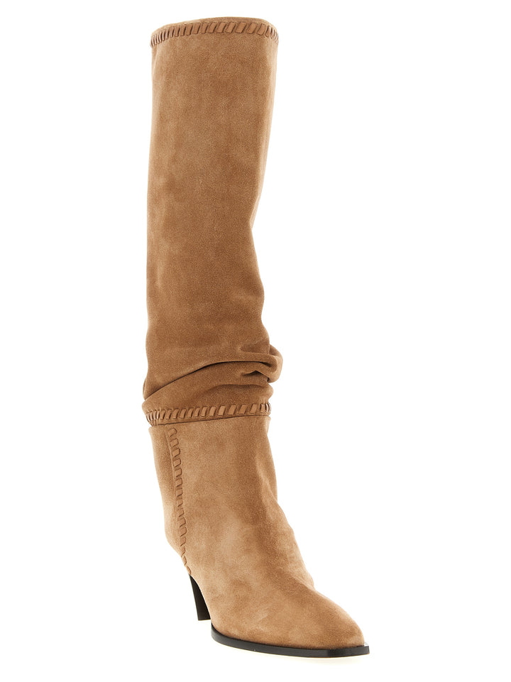 Jimmy Choo Hart Boots and Ankle Boots - Beige | c0f72140262b325644cbff29200fba493be6369d