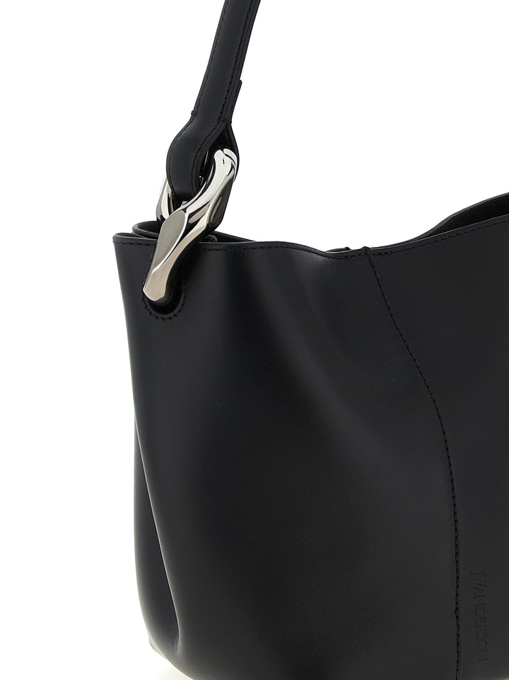 J.W. Anderson The Jwa Small Corner Bucket Shoulder Bags - Black | 79eb09f084759cf660d3fbd9363278cf86c84614