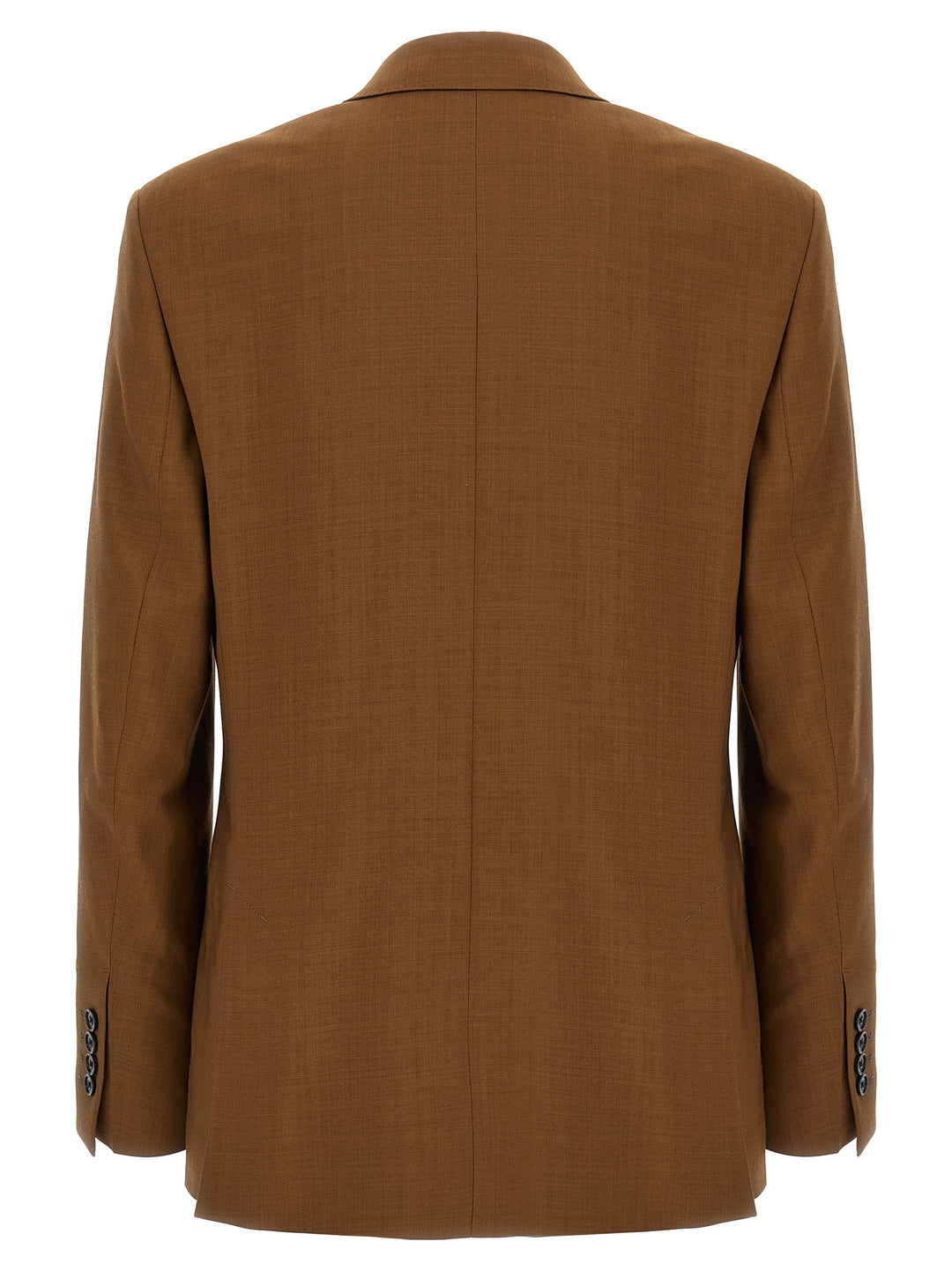 Ami Paris Double-Breasted Blazer - Brown | a495fb8cda87bf49bec48f8c5aa962b69fd5af85