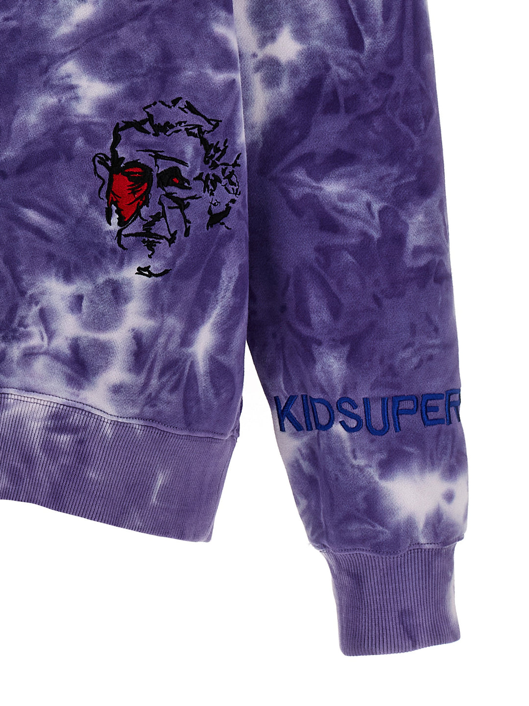 Dyed Super Crewneck Sweatshirt Purple