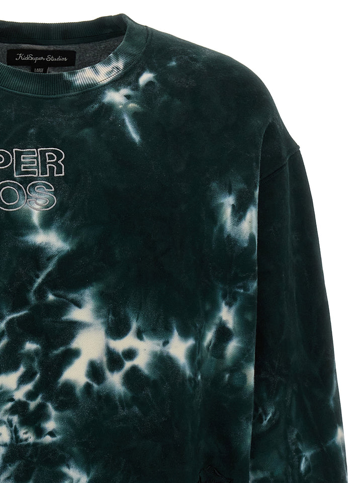 Dyed Super Crewneck Sweatshirt Green