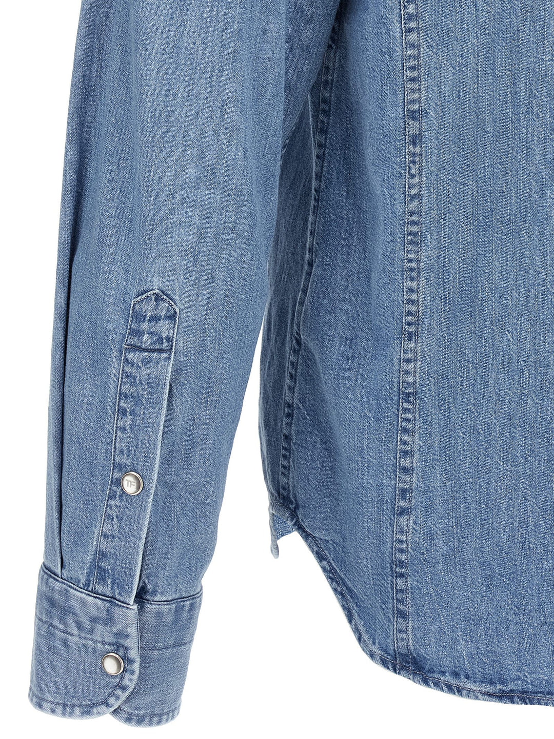 Tom Ford Denim Shirt Shirt and Blouse - Blue | bdb22ce66d6712a3e23bbce936b25342c47d43ae