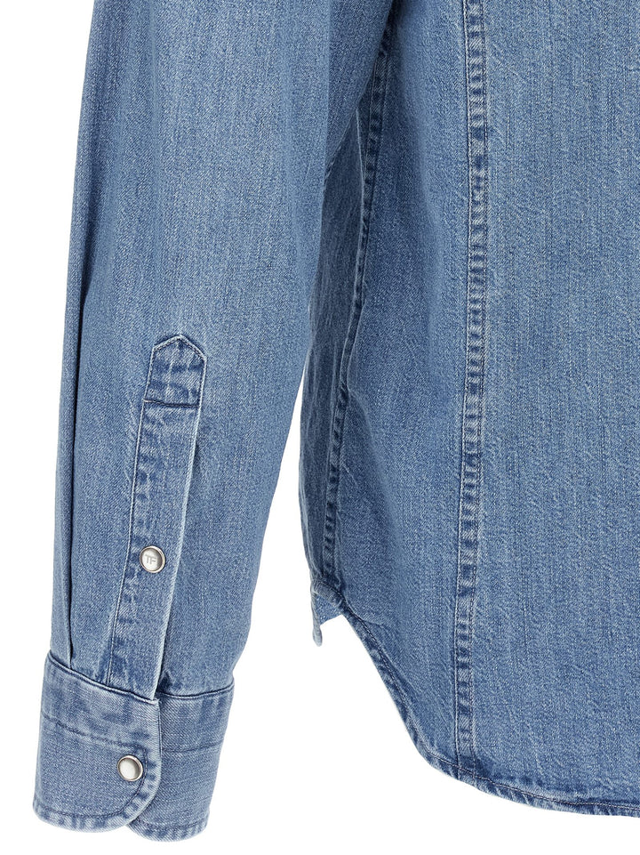 Tom Ford Denim Shirt Shirt and Blouse - Blue | bdb22ce66d6712a3e23bbce936b25342c47d43ae