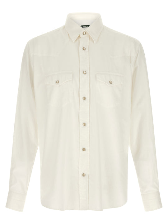 Western Shirt And Blouse White
